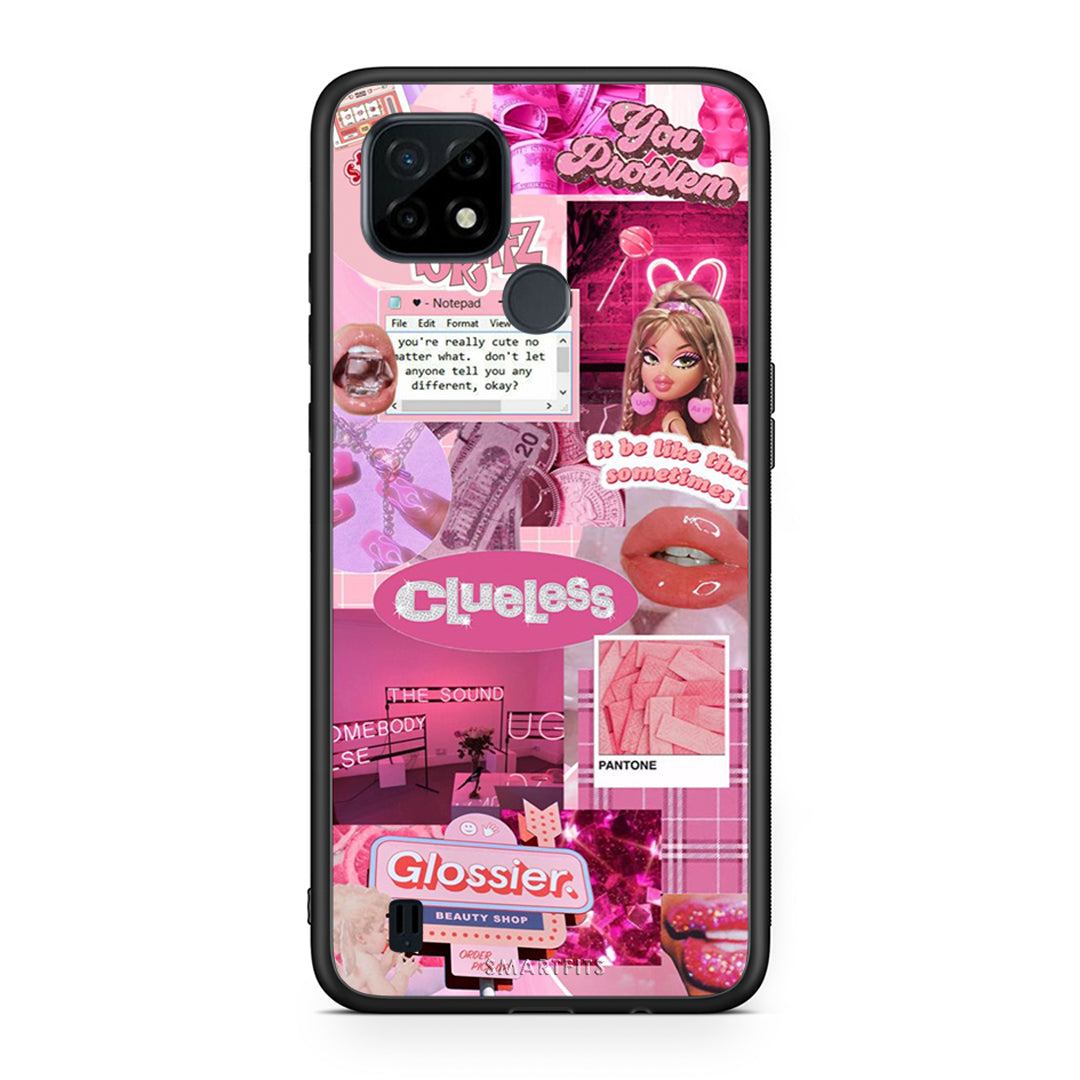 Pink Love - Realme C21 θήκη