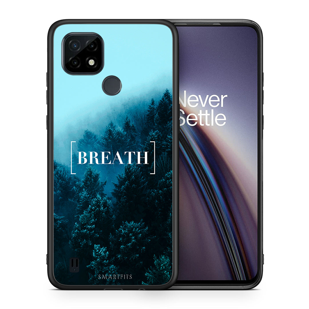 Quote Breath - Realme C21 θήκη