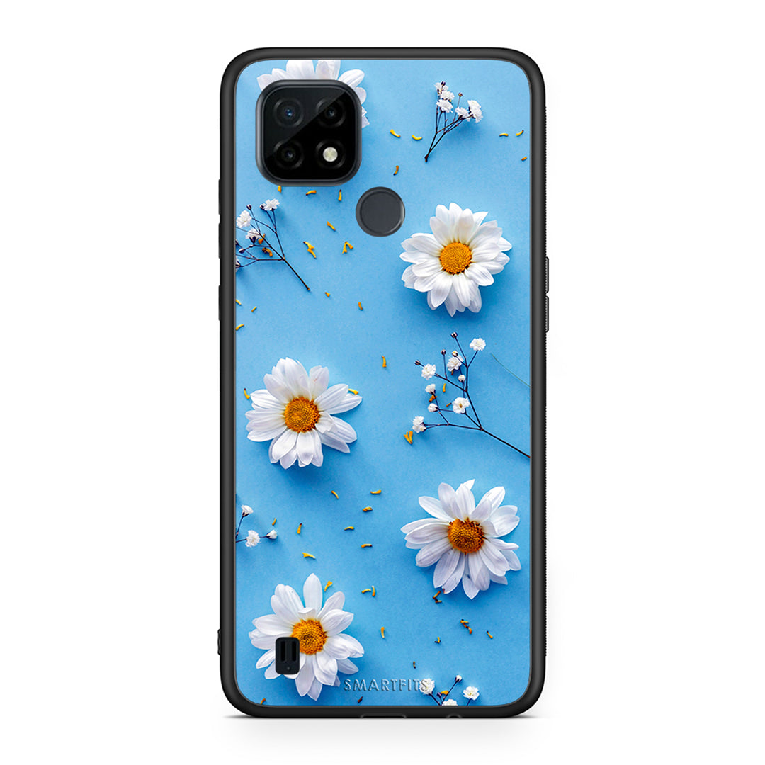Real Daisies - Realme C21 θήκη
