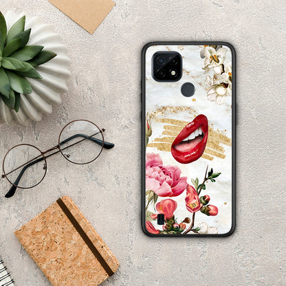 Red Lips - Realme C21 θήκη