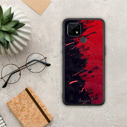 Red Paint - Realme C21 θήκη