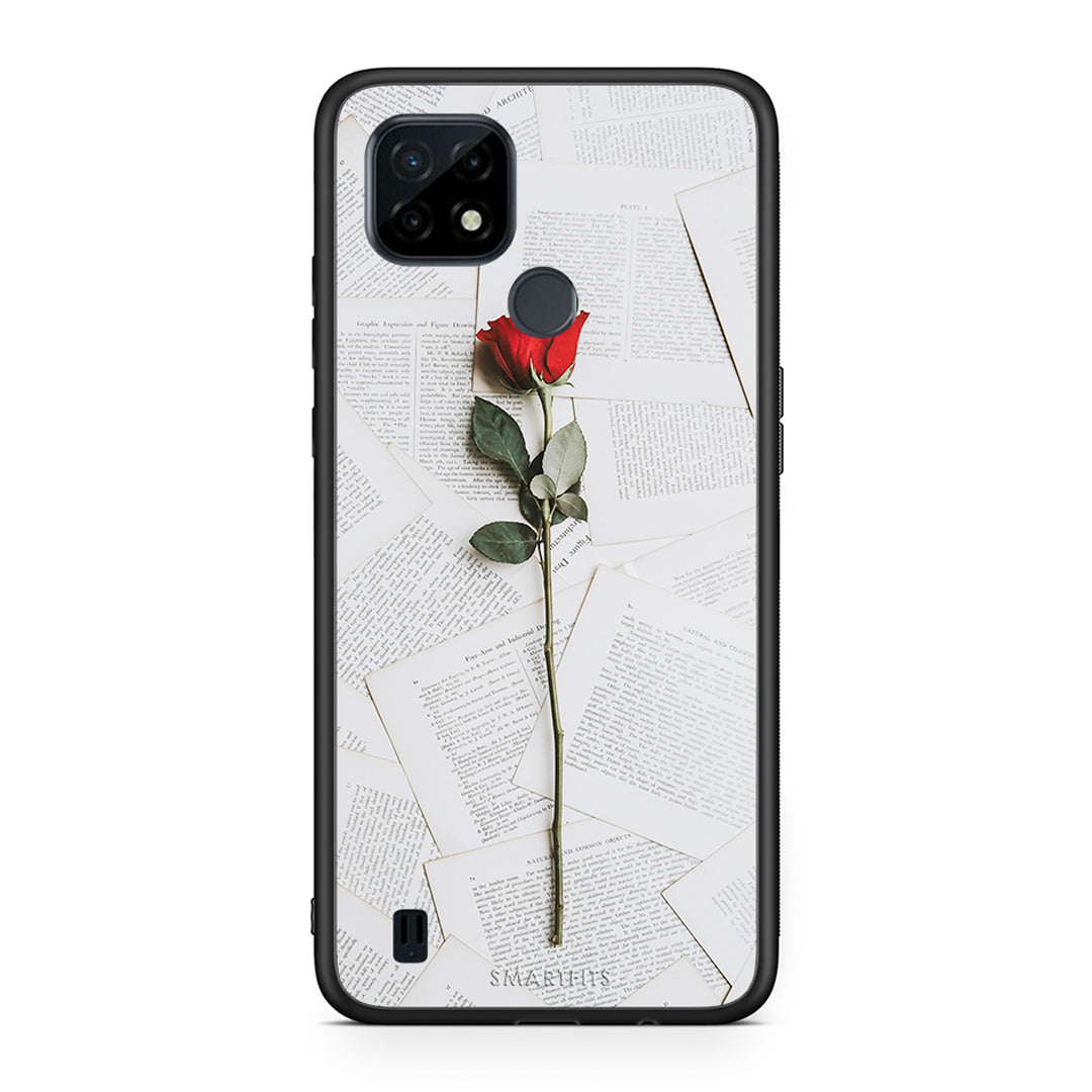 Red Rose - Realme C21 θήκη