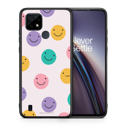 Smiley Faces - Realme C21 θήκη