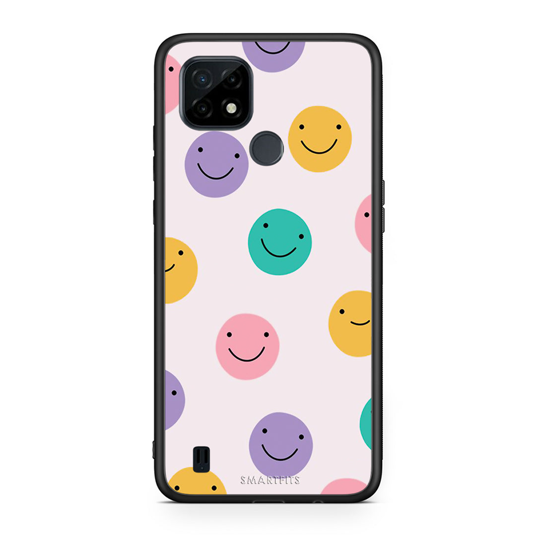 Smiley Faces - Realme C21 θήκη