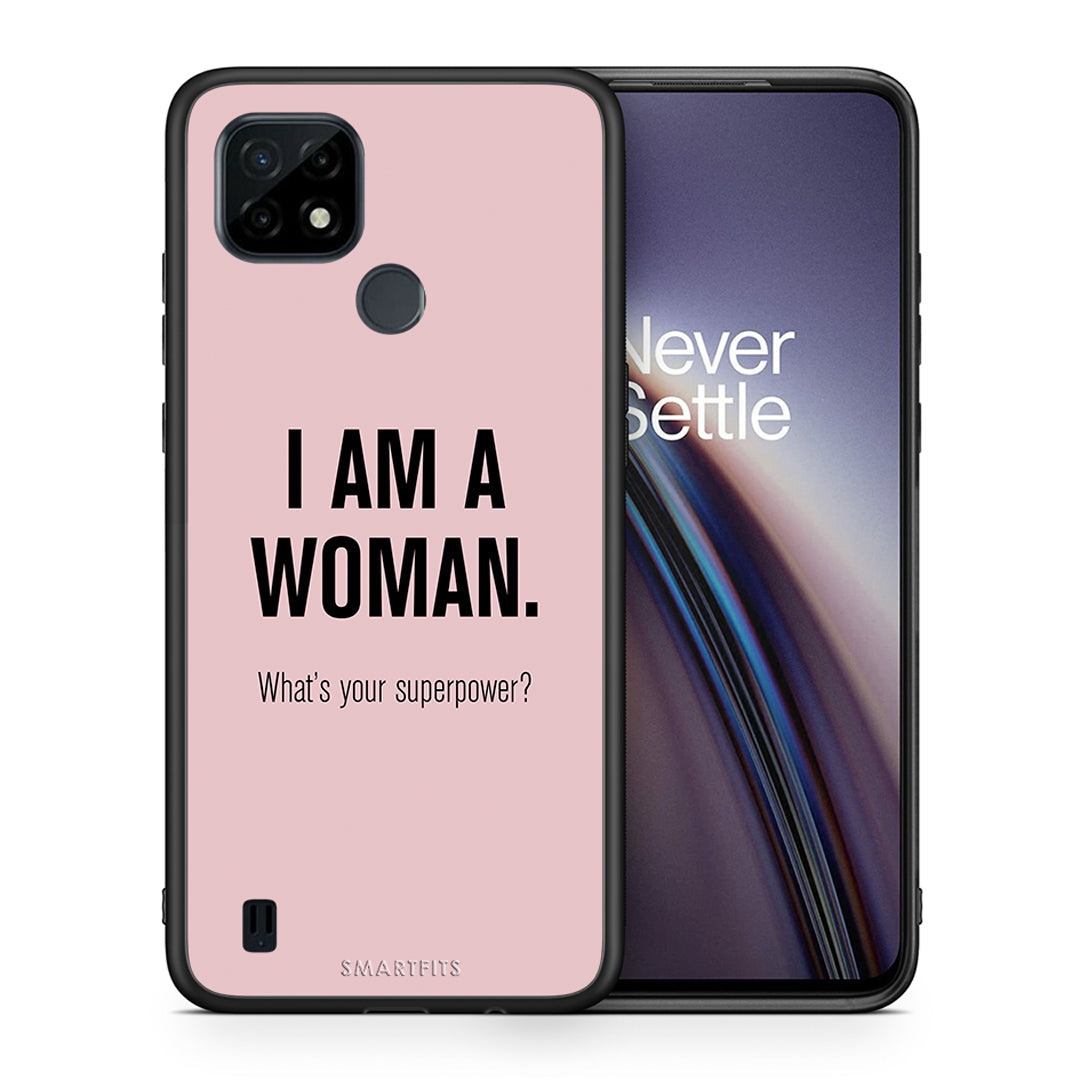 Superpower Woman - Realme C21 θήκη