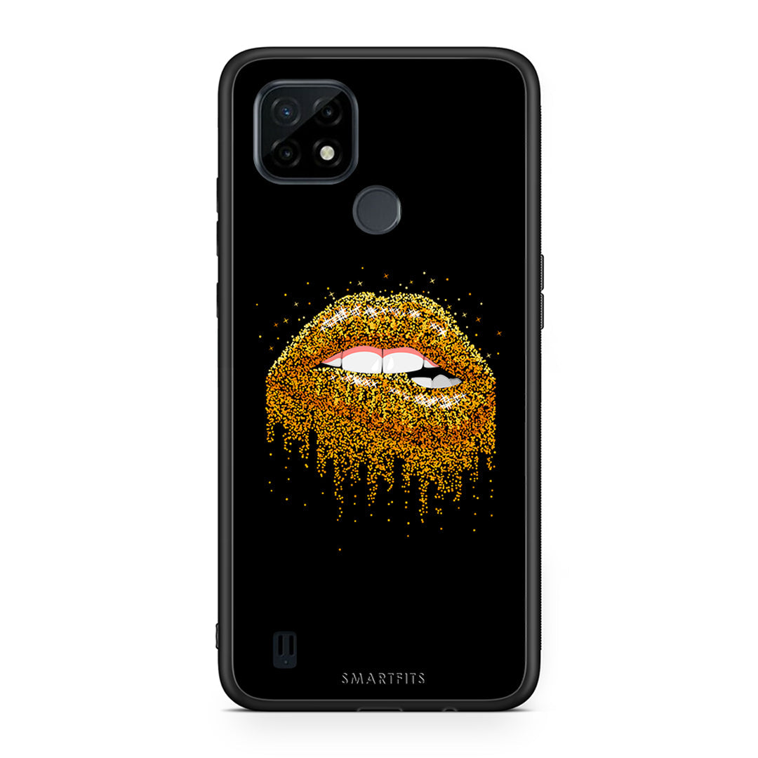 Valentine Golden - Realme C21 θήκη