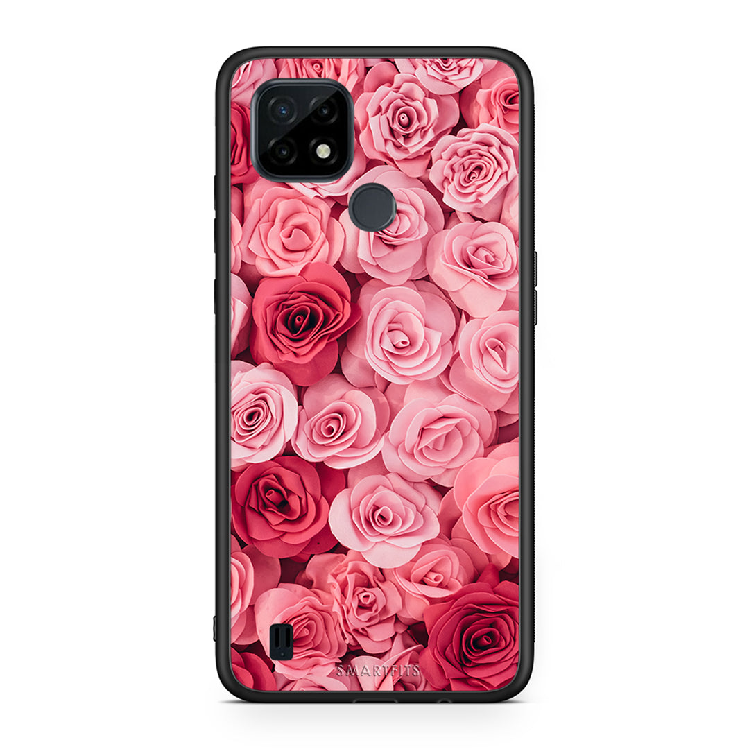 Valentine RoseGarden - Realme C21 θήκη