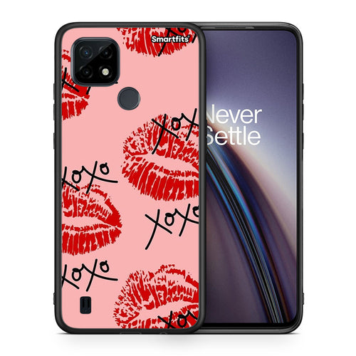 XOXO Lips - Realme C21 θήκη