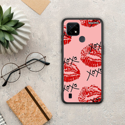 XOXO Lips - Realme C21 θήκη