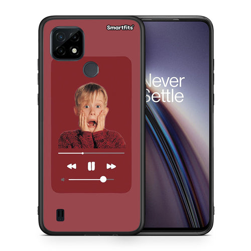 Xmas Alone Music - Realme C21 θήκη