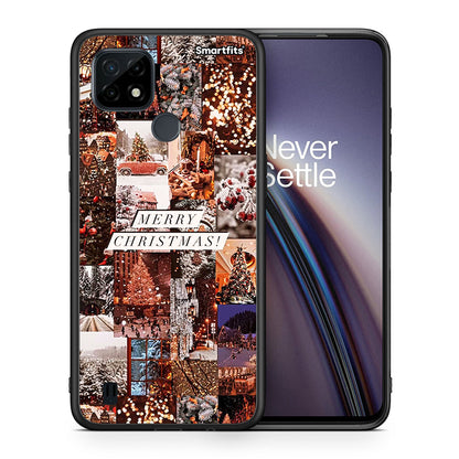Xmas Collage - Realme C21 θήκη