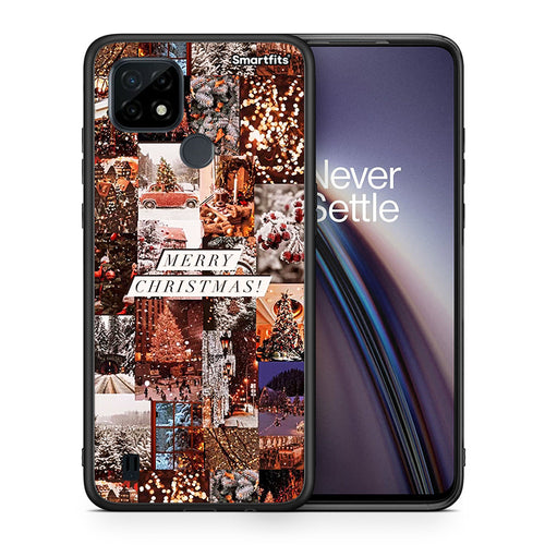 Xmas Collage - Realme C21 θήκη