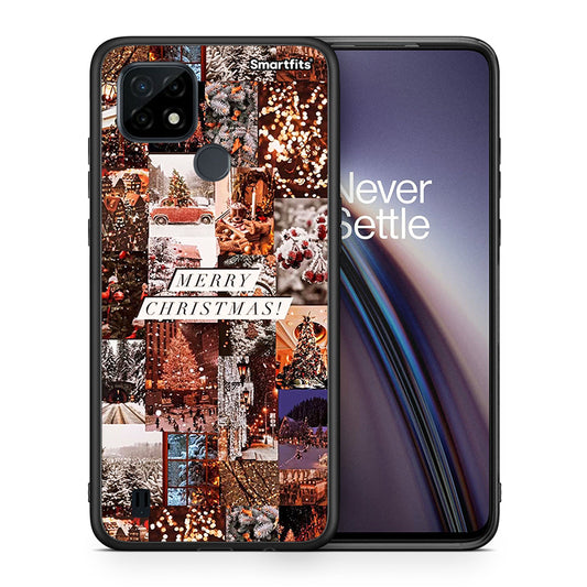 Xmas Collage - Realme C21 θήκη