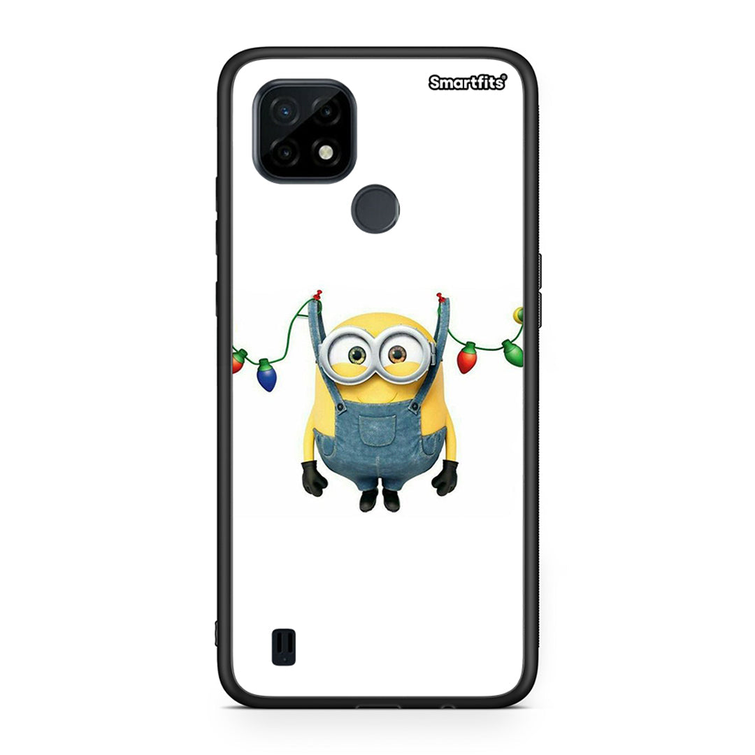 Xmas Minion Lights - Realme C21 θήκη