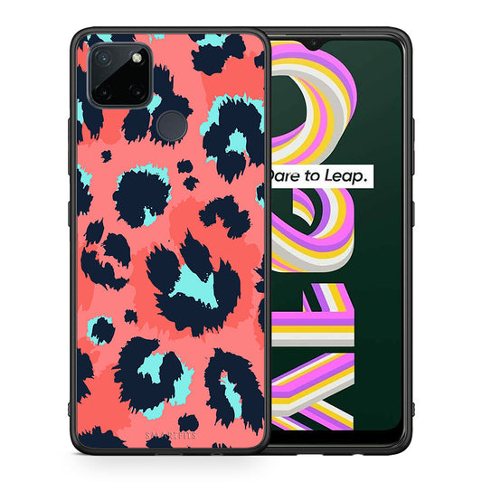 Animal Pink Leopard - Realme C21Y / C25Y / 7i (Global) θήκη