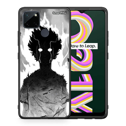 Θήκη Realme C21Y / C25Y / 7i (Global) Anime Boy από τη Smartfits με σχέδιο στο πίσω μέρος και μαύρο περίβλημα | Realme C21Y / C25Y / 7i (Global) Anime Boy case with colorful back and black bezels