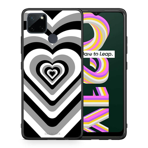 Black Hearts - Realme C21Y / C25Y / 7i (Global) θήκη