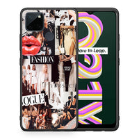 Thumbnail for Θήκη Αγίου Βαλεντίνου Realme C21Y / C25Y / 7i (Global) Collage Fashion από τη Smartfits με σχέδιο στο πίσω μέρος και μαύρο περίβλημα | Realme C21Y / C25Y / 7i (Global) Collage Fashion case with colorful back and black bezels