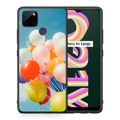 Colorful Balloons - Realme C21Y / C25Y / 7i (Global) θήκη