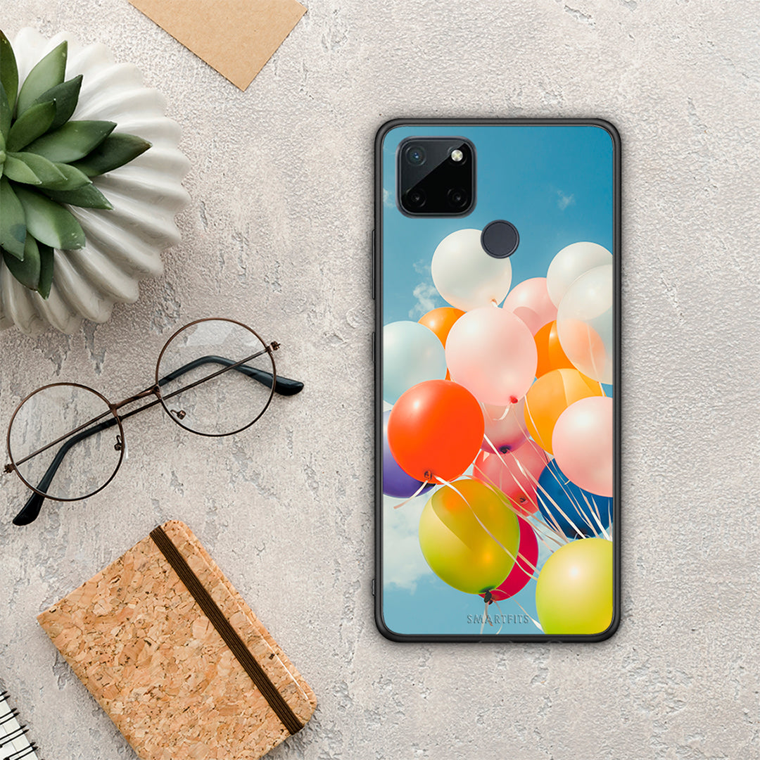 Colorful Balloons - Realme C21Y / C25Y / 7i (Global) θήκη