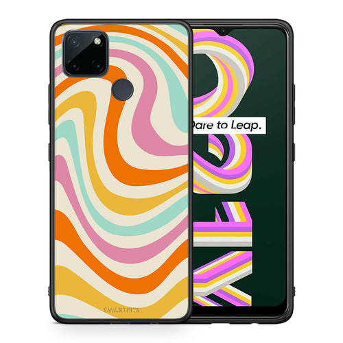 Colourful Waves - Realme C21Y / C25Y / 7i (Global) θήκη