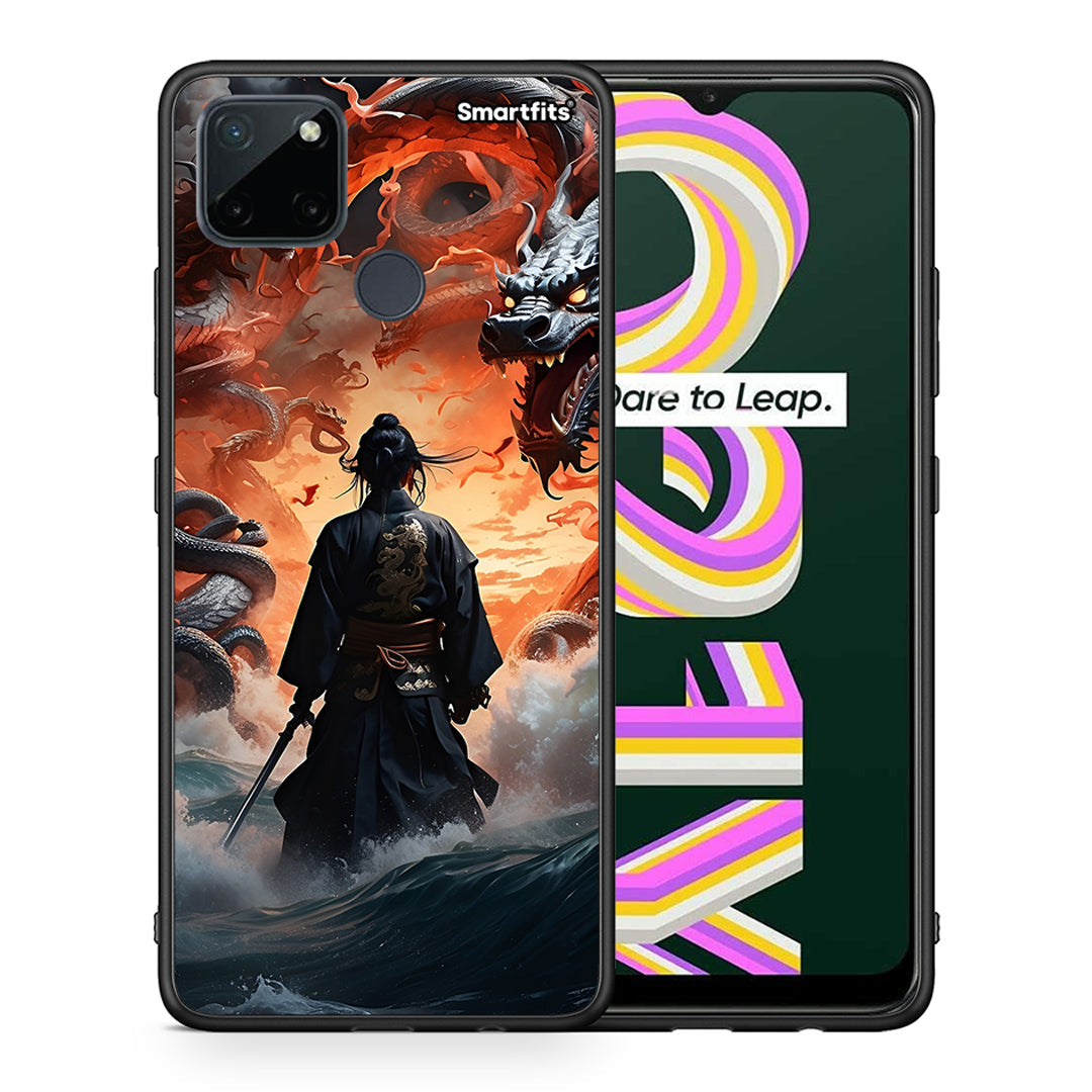 Dragons Fight - Realme C21Y / C25Y / 7i (Global) θήκη