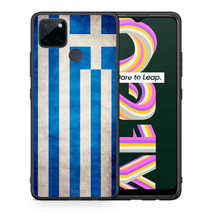 Flag Greek - Realme C21Y / C25Y / 7i (Global) θήκη