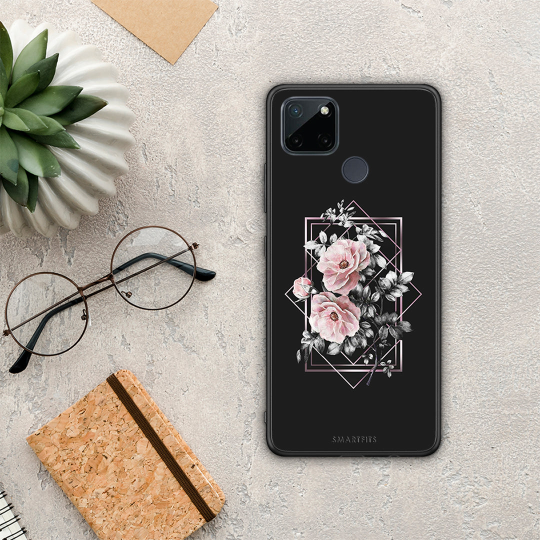 Flower Frame - Realme C21Y / C25Y / 7i (Global) θήκη