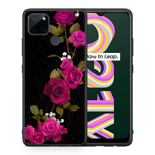 Flower Red Roses - Realme C21Y / C25Y / 7i (Global) θήκη