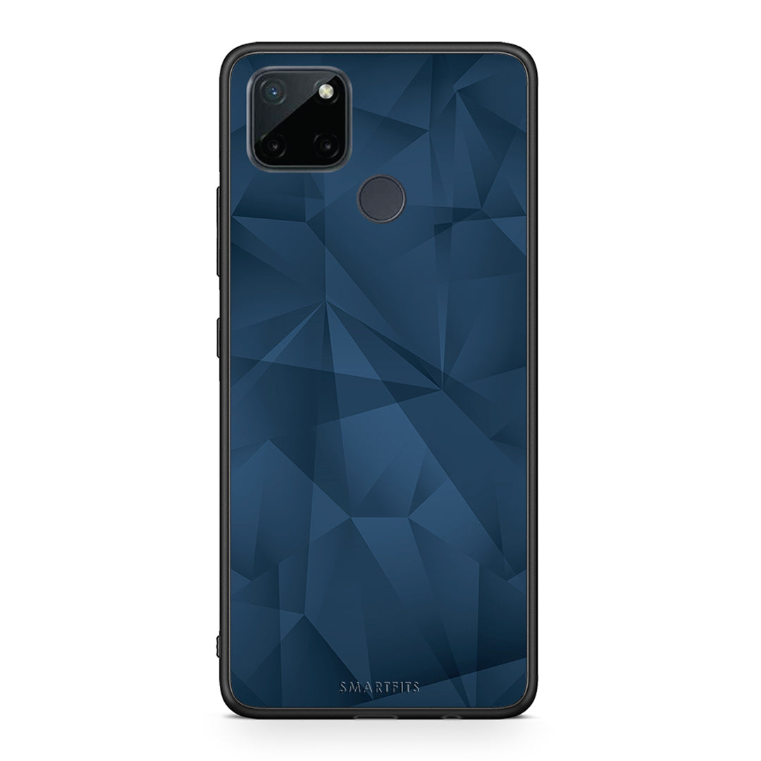 Geometric Blue Abstract - Realme C21Y / C25Y / 7i (Global) θήκη