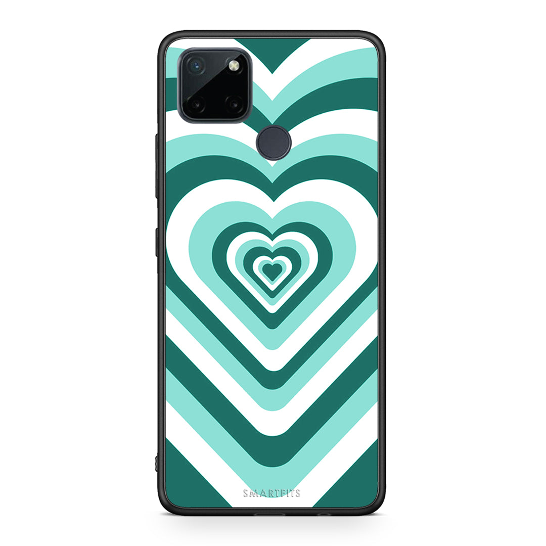 Green Hearts - Realme C21Y / C25Y / 7i (Global) θήκη