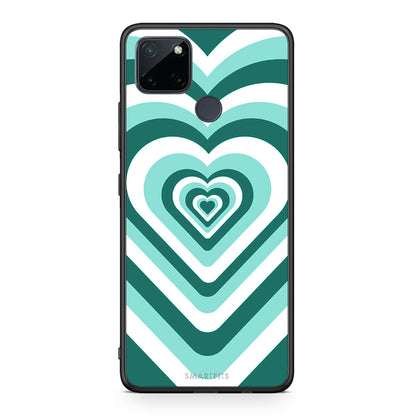 Green Hearts - Realme C21Y / C25Y / 7i (Global) θήκη