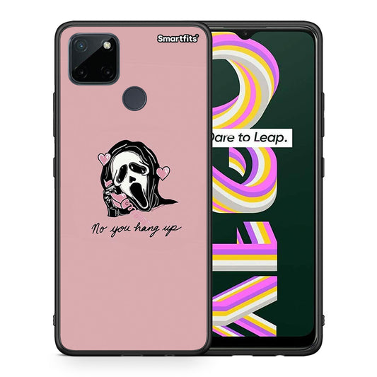 Θήκη Realme C21Y / C25Y / 7i (Global) Halloween Hang Up από τη Smartfits με σχέδιο στο πίσω μέρος και μαύρο περίβλημα | Realme C21Y / C25Y / 7i (Global) Halloween Hang Up case with colorful back and black bezels