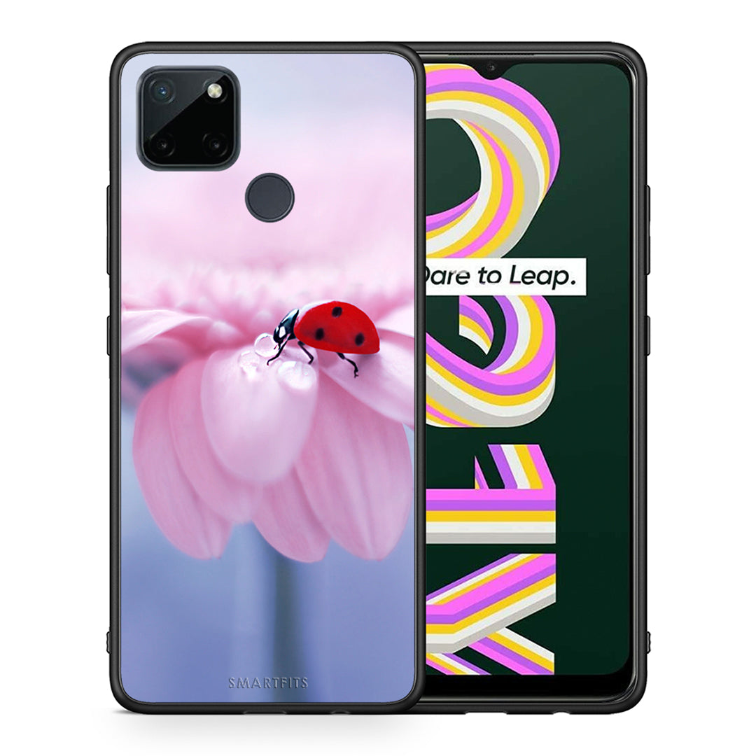 Ladybug Flower - Realme C21Y / C25Y / 7i (Global) θήκη