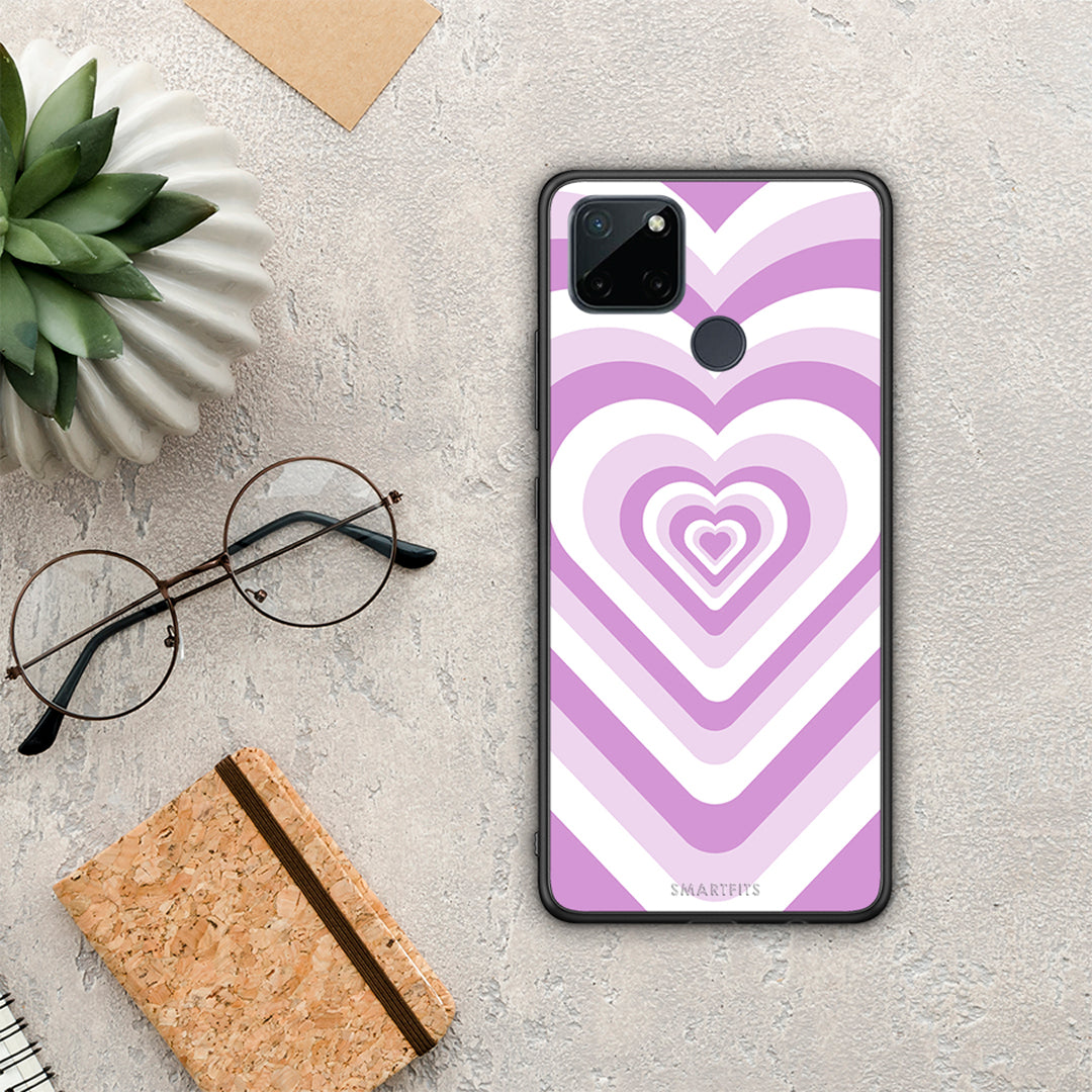 Lilac Hearts - Realme C21Y / C25Y / 7i (Global) θήκη