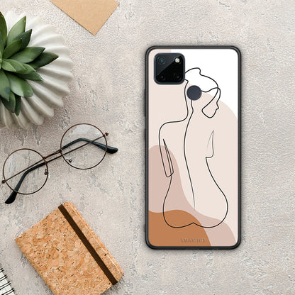 LineArt Woman - Realme C21Y / C25Y / 7i (Global) θήκη