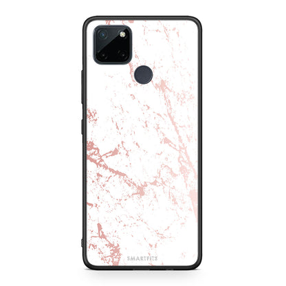Marble Pink Splash - Realme C21Y / C25Y / 7i (Global) θήκη