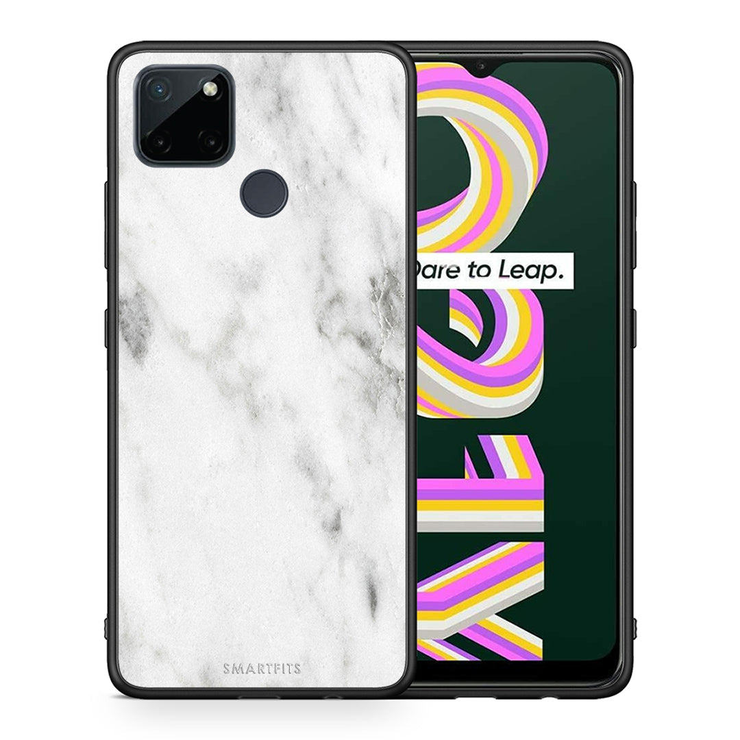 Marble White - Realme C21Y / C25Y / 7i (Global) θήκη