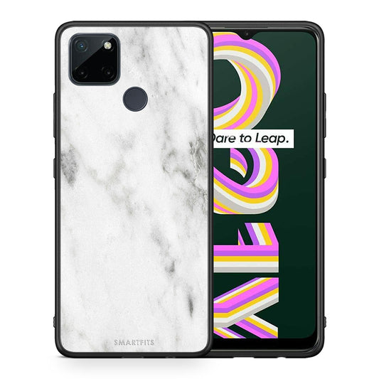 Marble White - Realme C21Y / C25Y / 7i (Global) θήκη