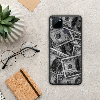 Money Dollars - Realme C21Y / C25Y / 7i (Global) θήκη