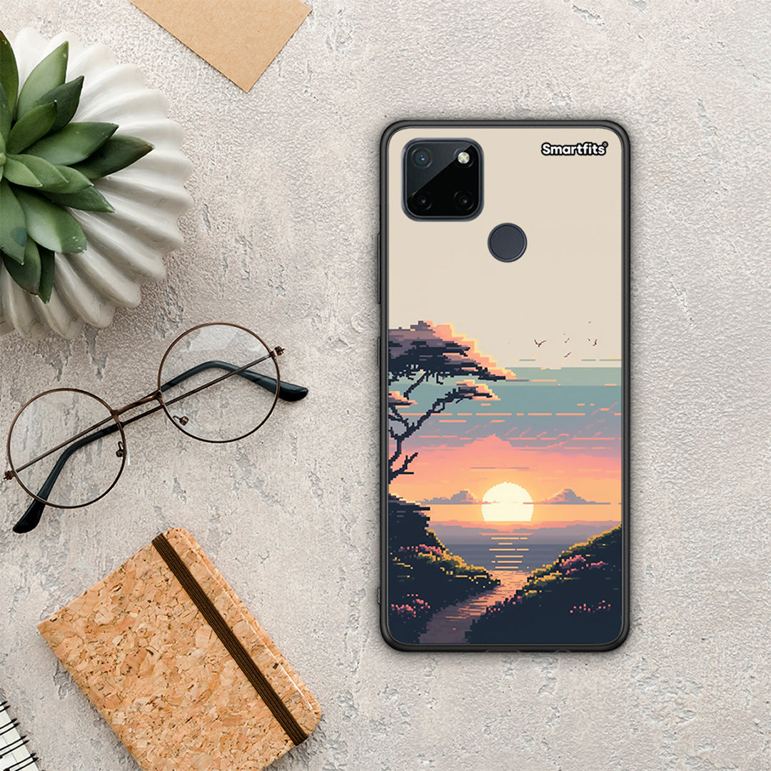 Pixel Sunset - Realme C21Y / C25Y / 7i (Global) θήκη