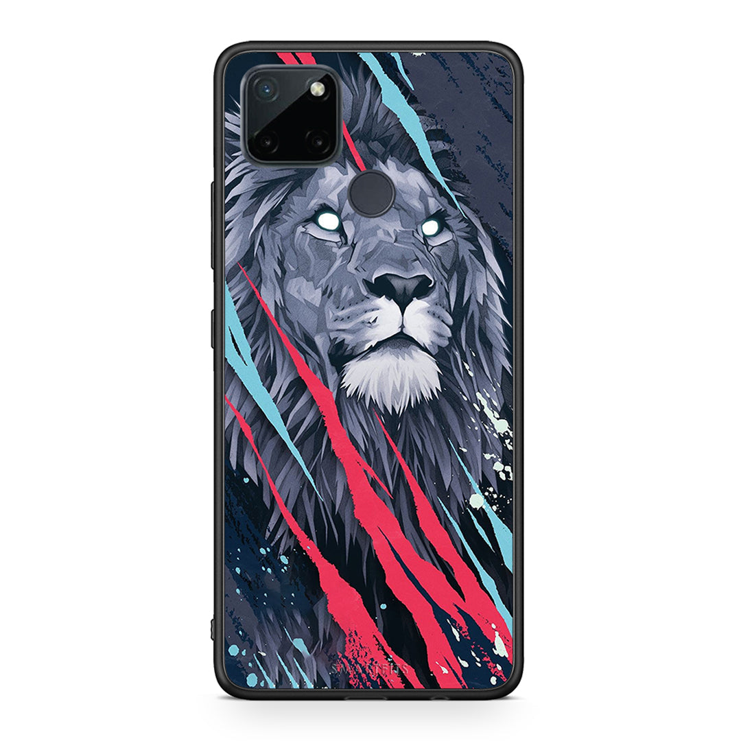 PopArt Lion Designer - Realme C21Y / C25Y / 7i (Global) θήκη