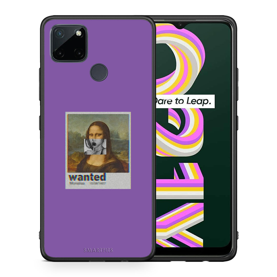 Popart Monalisa - Realme C21Y / C25Y / 7i (Global) θήκη