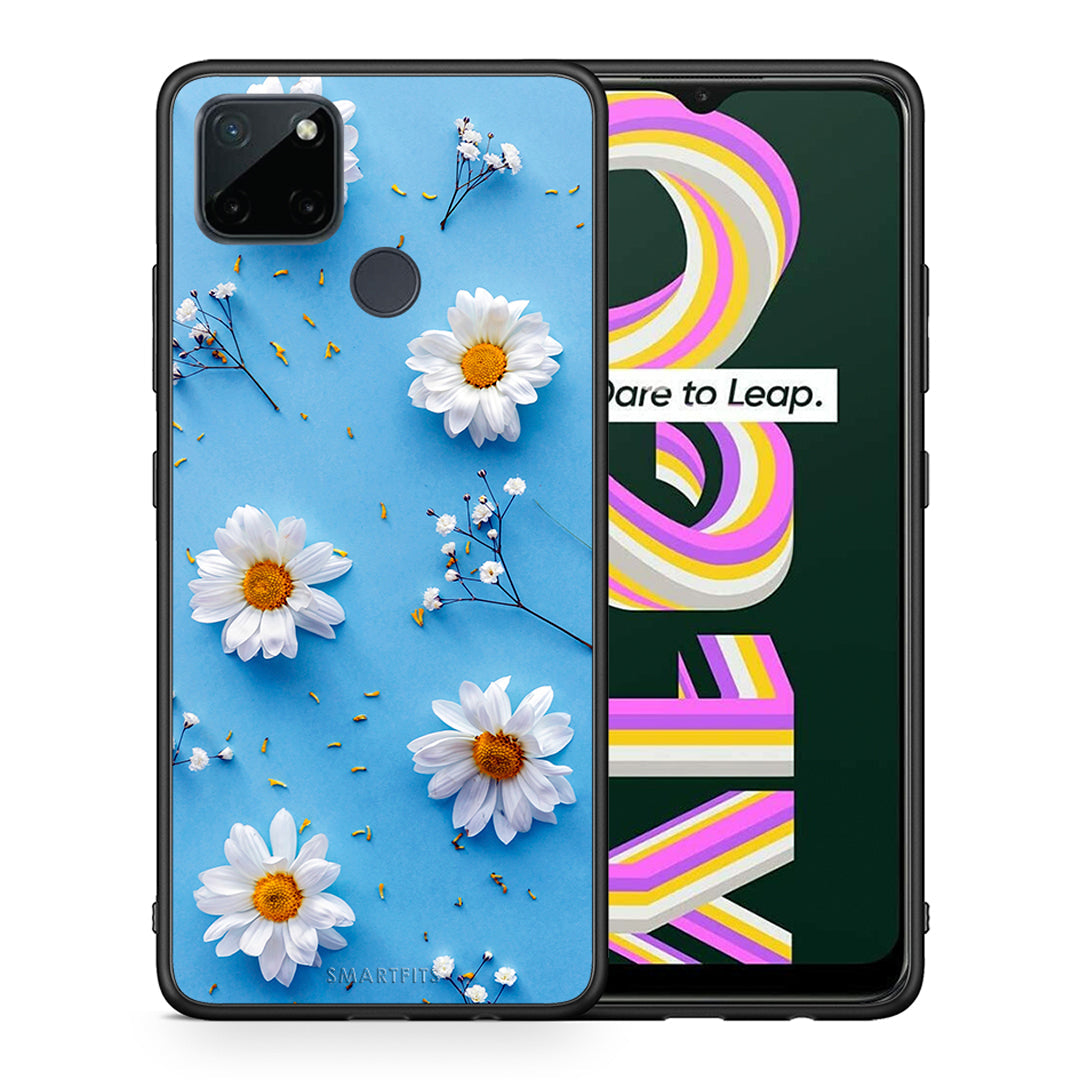 Real Daisies - Realme C21Y / C25Y / 7i (Global) θήκη