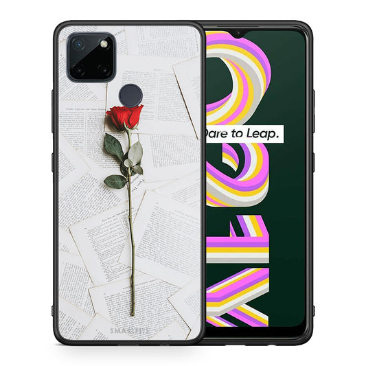 Red Rose - Realme C21Y / C25Y / 7i (Global) θήκη