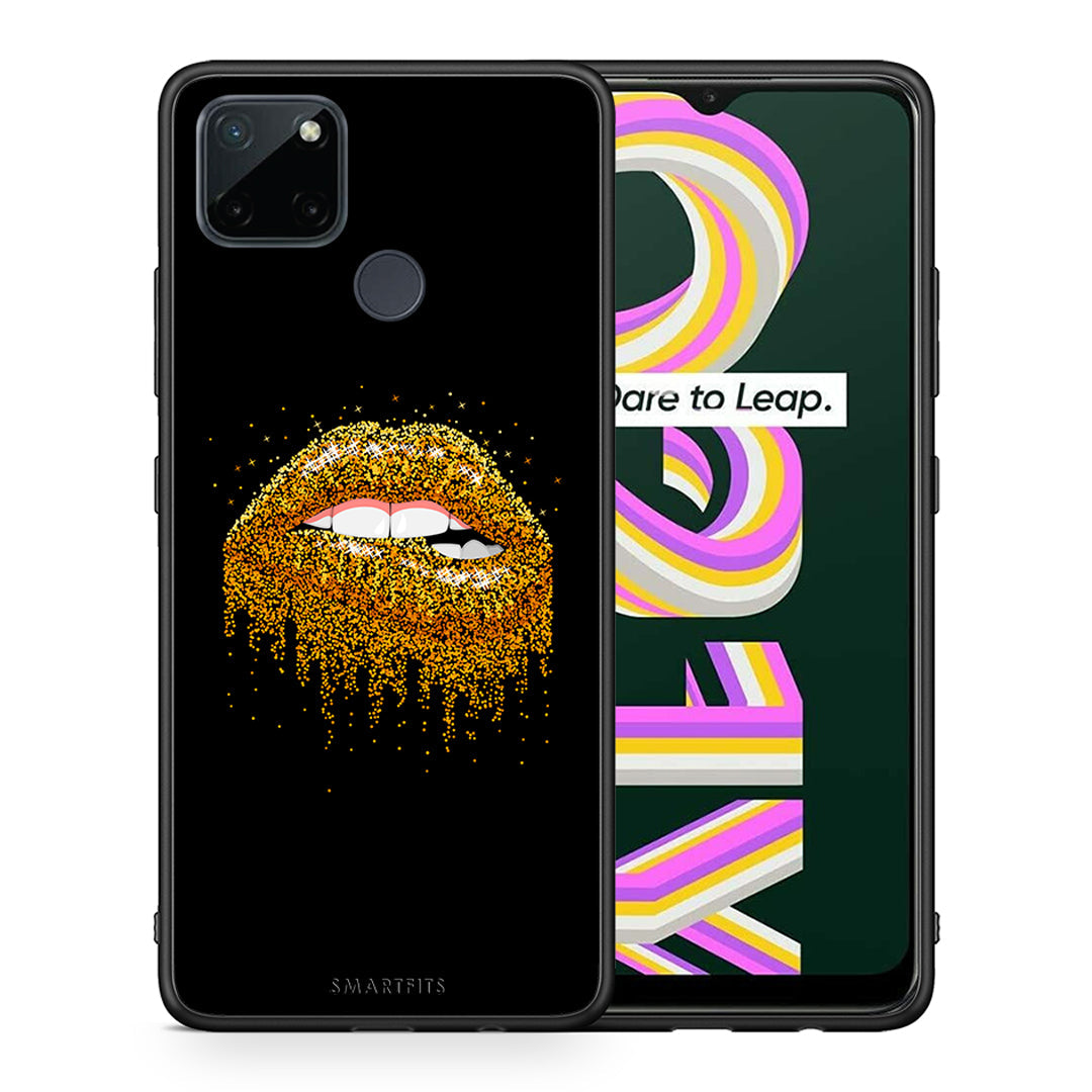 Valentine Golden - Realme C21Y / C25Y / 7i (Global) θήκη