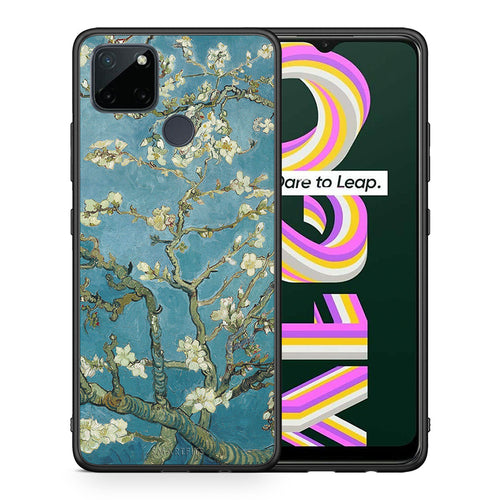 White Blossoms - Realme C21Y / C25Y / 7i (Global) θήκη