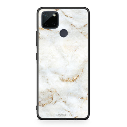 White Gold Marble - Realme C21Y / C25Y / 7i (Global) θήκη