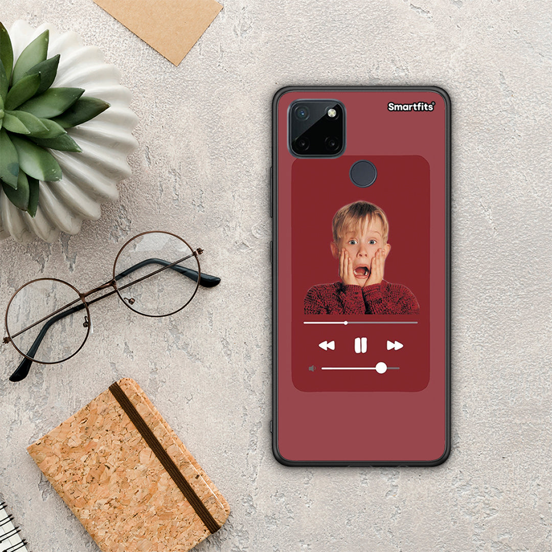 Xmas Alone Music - Realme C21Y / C25Y / 7i (Global) θήκη