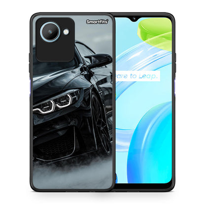 Θήκη Realme C30 Black BMW από τη Smartfits με σχέδιο στο πίσω μέρος και μαύρο περίβλημα | Realme C30 Black BMW Case with Colorful Back and Black Bezels